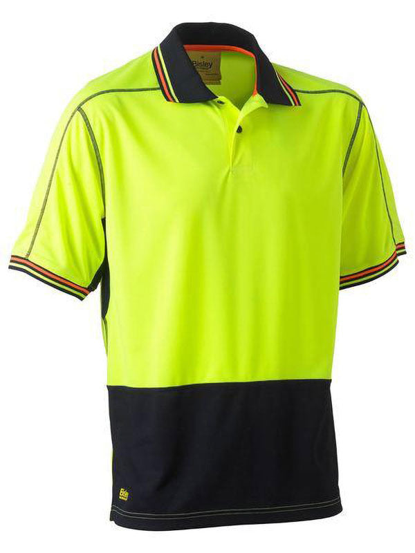Bisley Hi Vis Polyester Mesh Polo