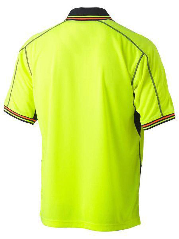 Bisley Hi Vis Polyester Mesh Polo