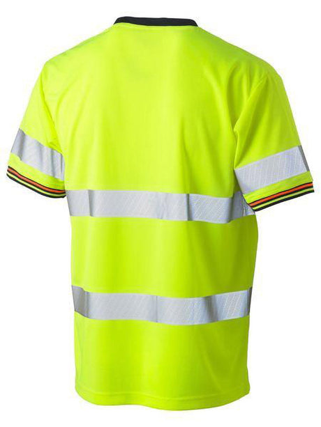 Bisley Taped Hi Vis Polyester Mesh T-Shirt