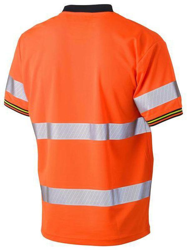 Bisley Taped Hi Vis Polyester Mesh T-Shirt