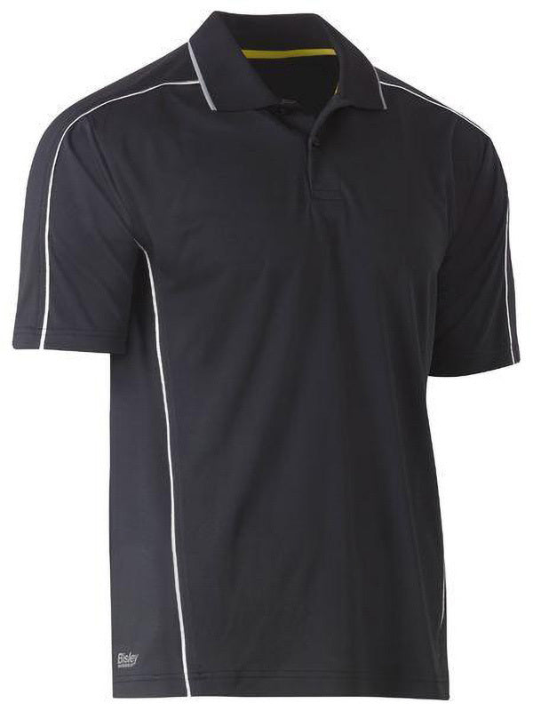 Bisley Cool Mesh Polo with Reflective Piping