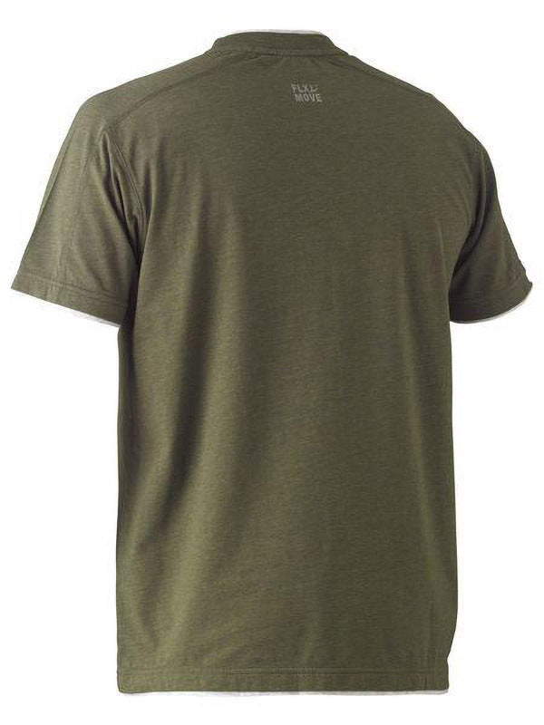 Bisley Flex & Move Cotton V-Neck Tee