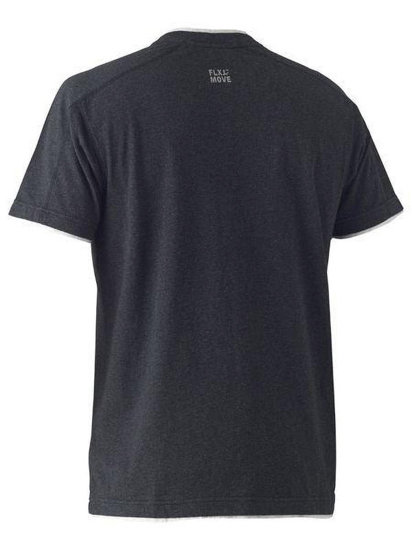 Bisley Flex & Move Cotton V-Neck Tee