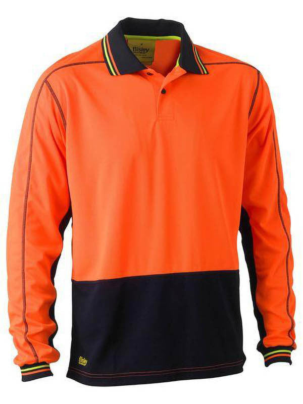 Bisley Hi Vis Polyester Mesh Polo