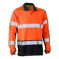 Bisley Taped Hi Vis Polyester Mesh Polo