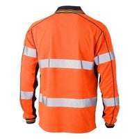 Bisley Taped Hi Vis Polyester Mesh Polo