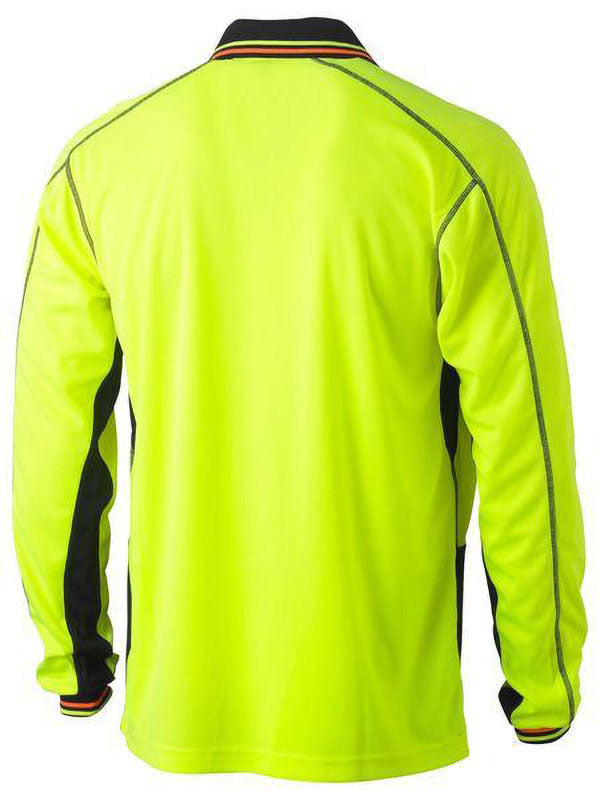 Bisley Hi Vis Polyester Mesh Polo