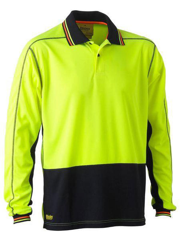 Bisley Hi Vis Polyester Mesh Polo