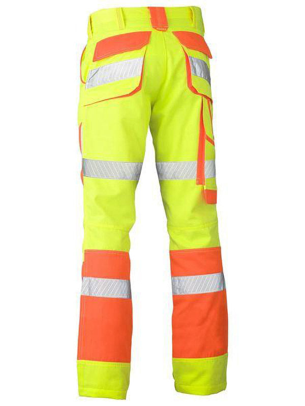 Bisley Taped Biomotion Double Hi Vis Pants