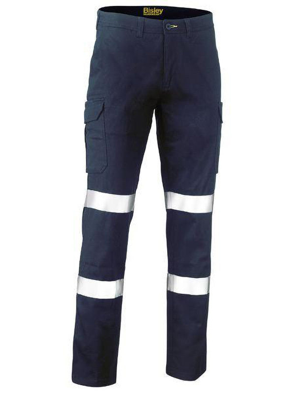 Bisley Taped Stretch Cotton Drill Cargo Pants
