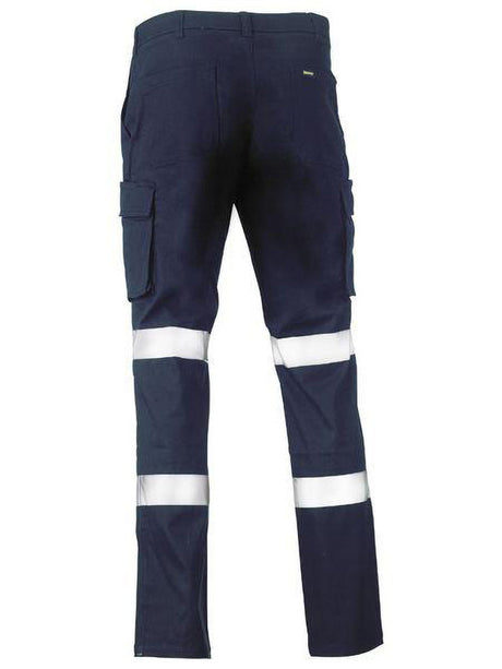 Bisley Taped Stretch Cotton Drill Cargo Pants