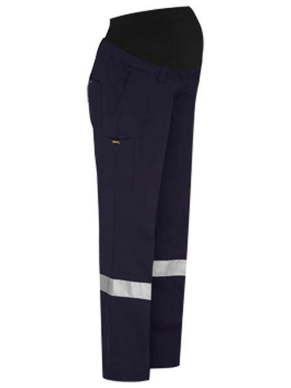 Bisley Women's Taped Maternity Drill Work Pants