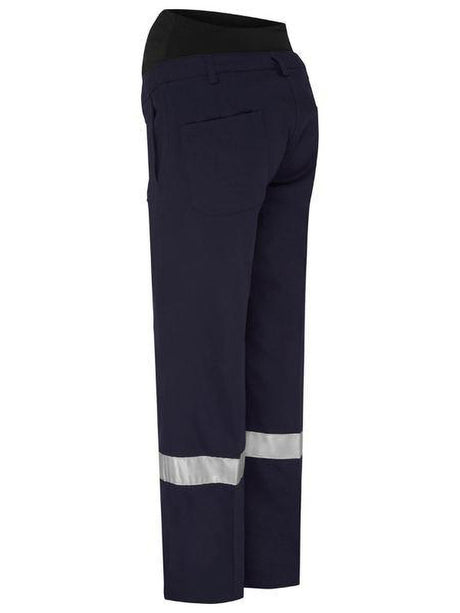 Bisley Women's Taped Maternity Drill Work Pants