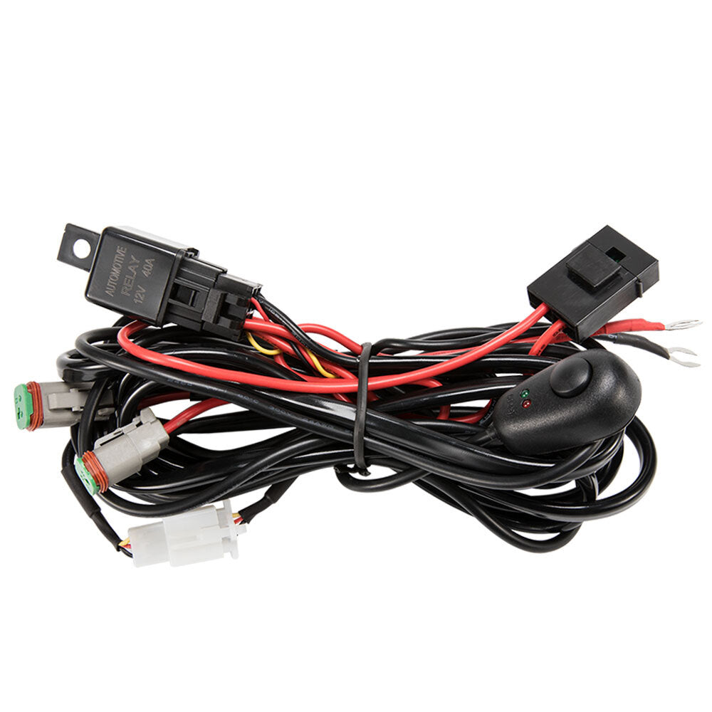LIGHTFOX 2 Way High Beam DT Wiring Loom Kit