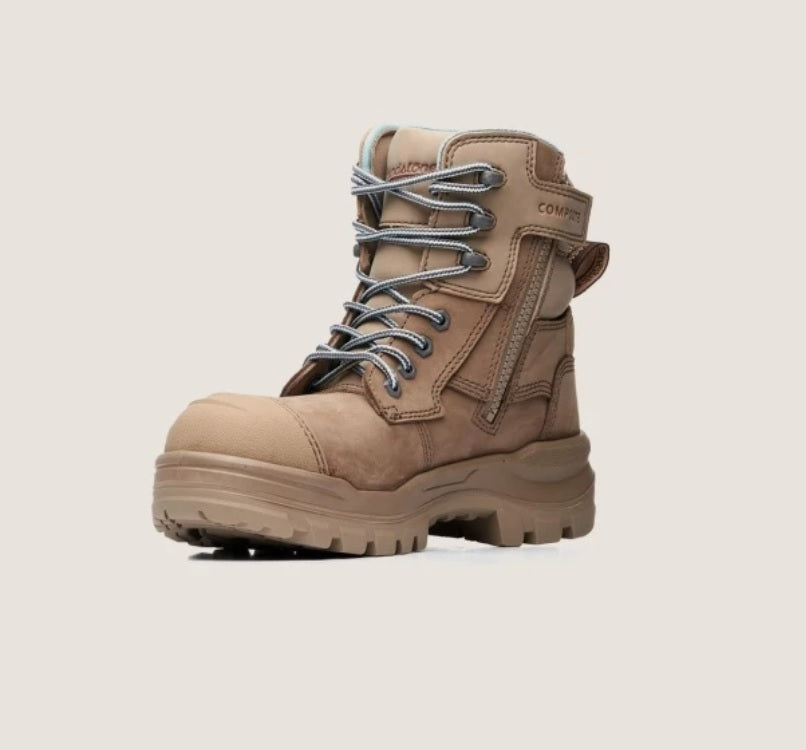 Blundstone 8863 Rotoflex Women's Safety Boot Stone