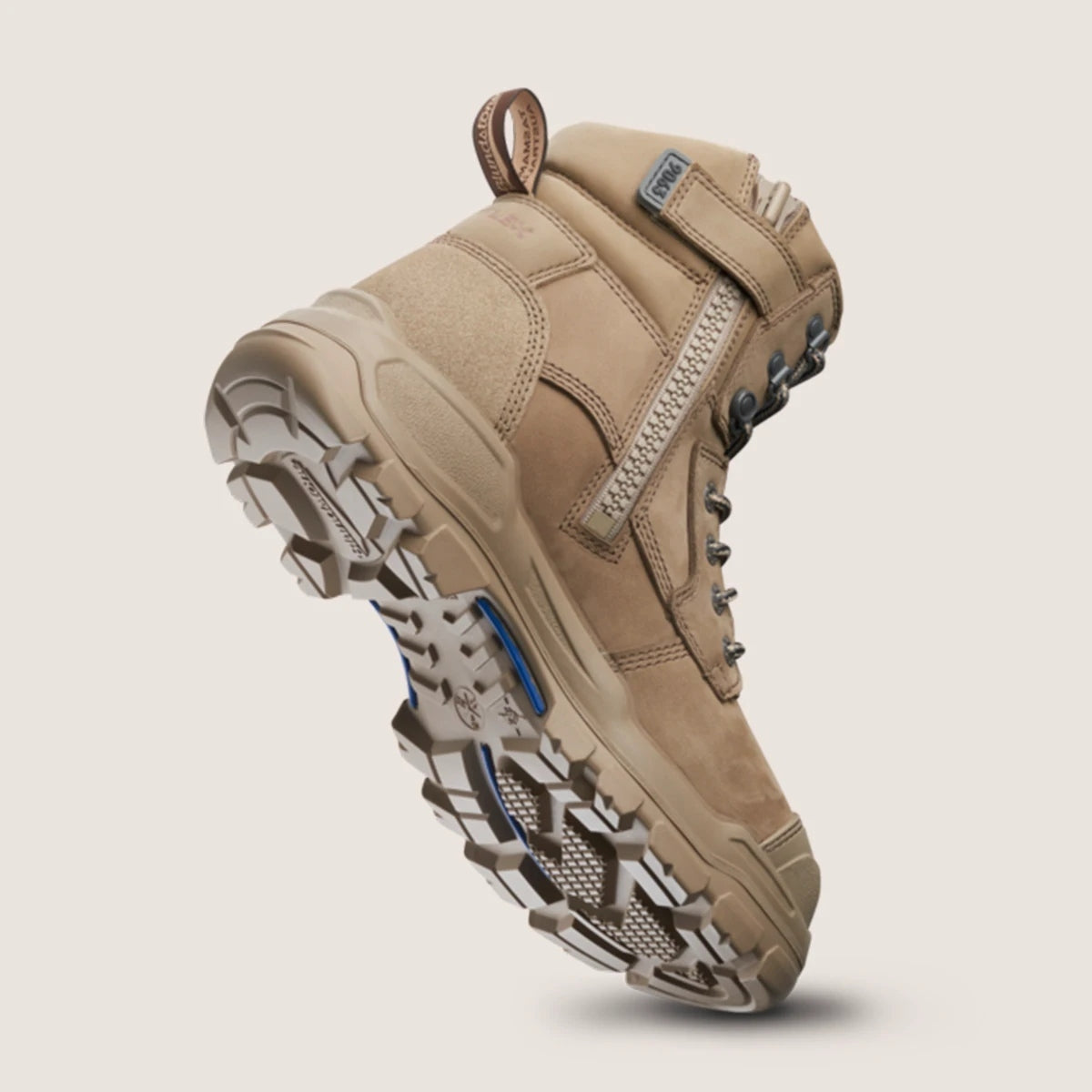 Blundstone 9063 Rotoflex Unisex Safety Boot Stone Nubuck