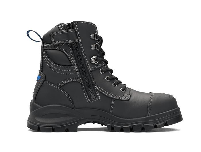 Blundstone 997 Black Platinum Quality Water Resistant Leather 150mm Height Safety Boot