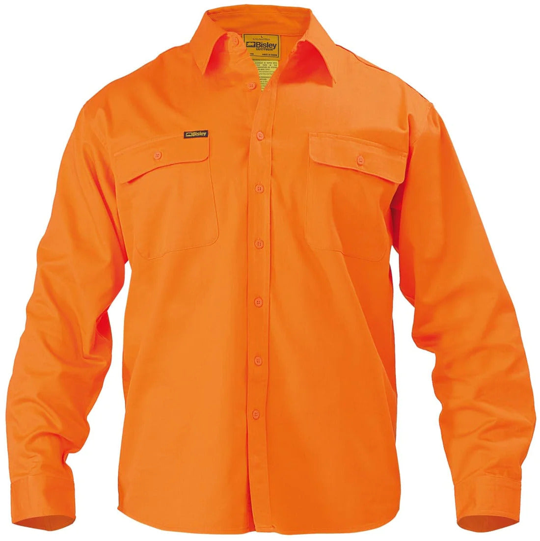 Bisley Hi Vis Drill Shirt