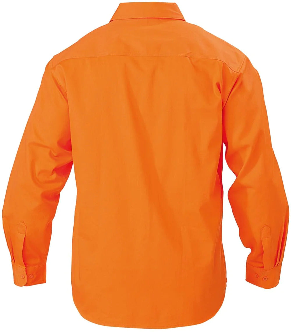 Bisley Hi Vis Drill Shirt