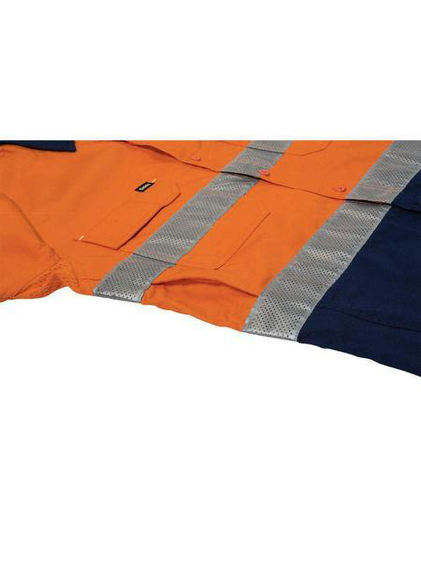 Bisley X Airflow Taped Hi Vis Ripstop Shirt