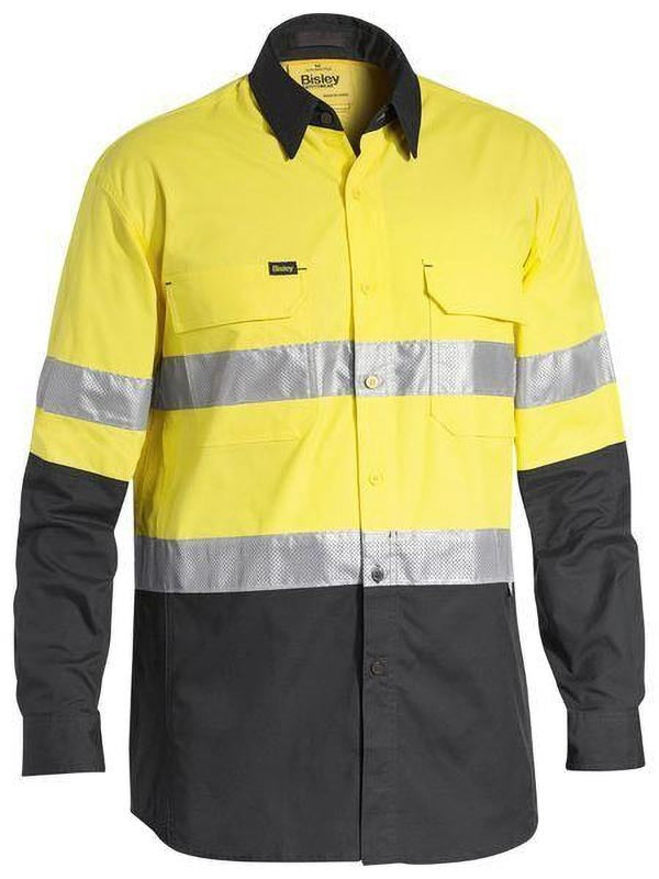 Bisley X Airflow Taped Hi Vis Ripstop Shirt