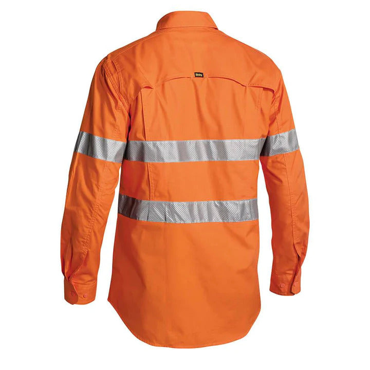 Bisley X Airflow Taped Hi Vis Ripstop Shirt