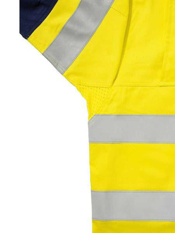 Bisley Taped Hi Vis Industrial Cool Vented Shirt