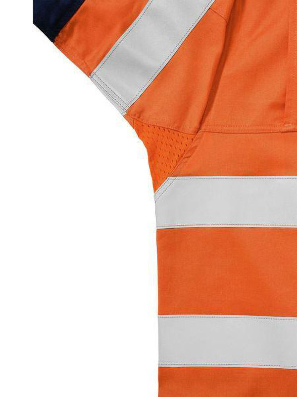 Bisley Taped Hi Vis Industrial Cool Vented Shirt