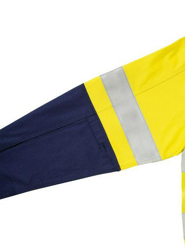 Bisley Taped Hi Vis Industrial Cool Vented Shirt