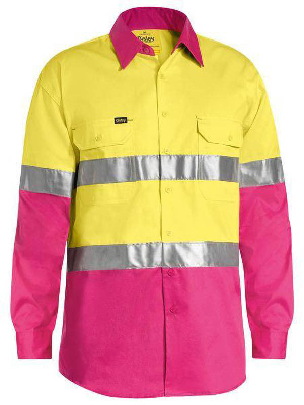 Bisley Taped Hi Vis Cool Lightweight Shirt