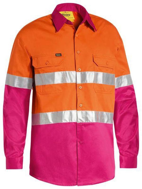 Bisley Taped Hi Vis Cool Lightweight Shirt