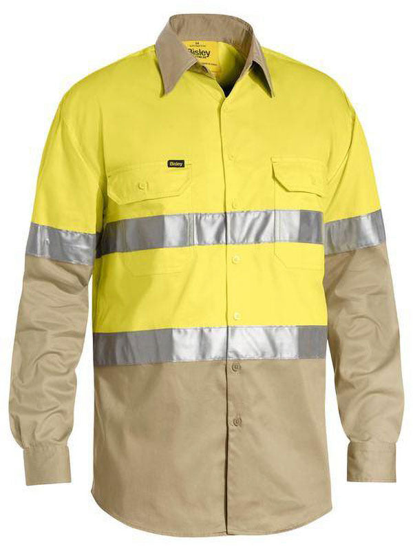 Bisley Taped Hi Vis Cool Lightweight Shirt