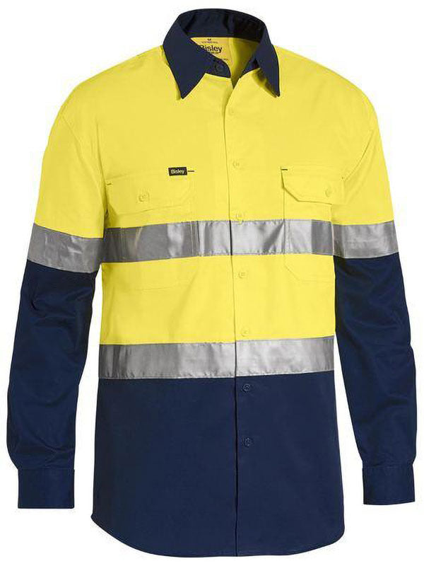 Bisley Taped Hi Vis Cool Lightweight Shirt
