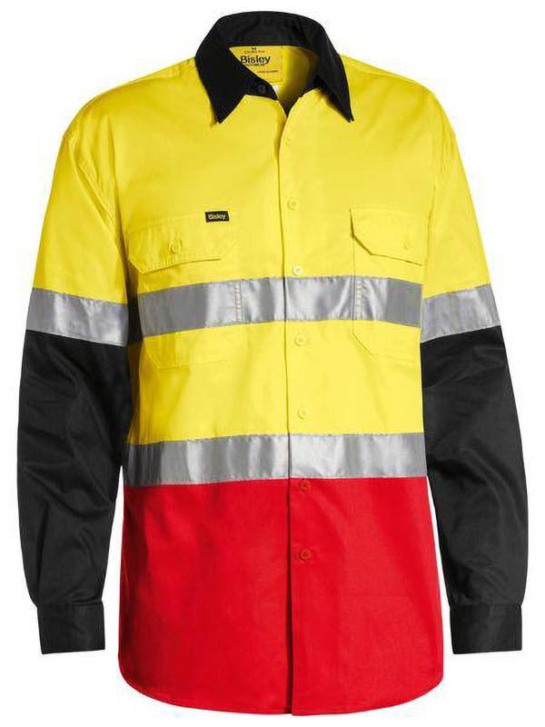 Bisley Taped Hi Vis Cool Lightweight Shirt