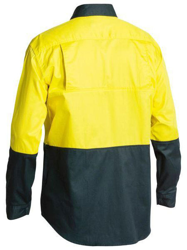 Bisley Hi Vis Cool Lightweight Shirt 4X Pack