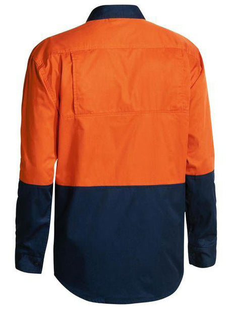 Bisley Hi Vis Cool Lightweight Shirt 4X Pack