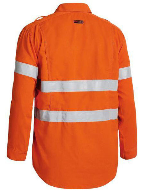 Bisley TenCate Tecasafe Plus 700 Taped Hi Vis FR Vented Shirt