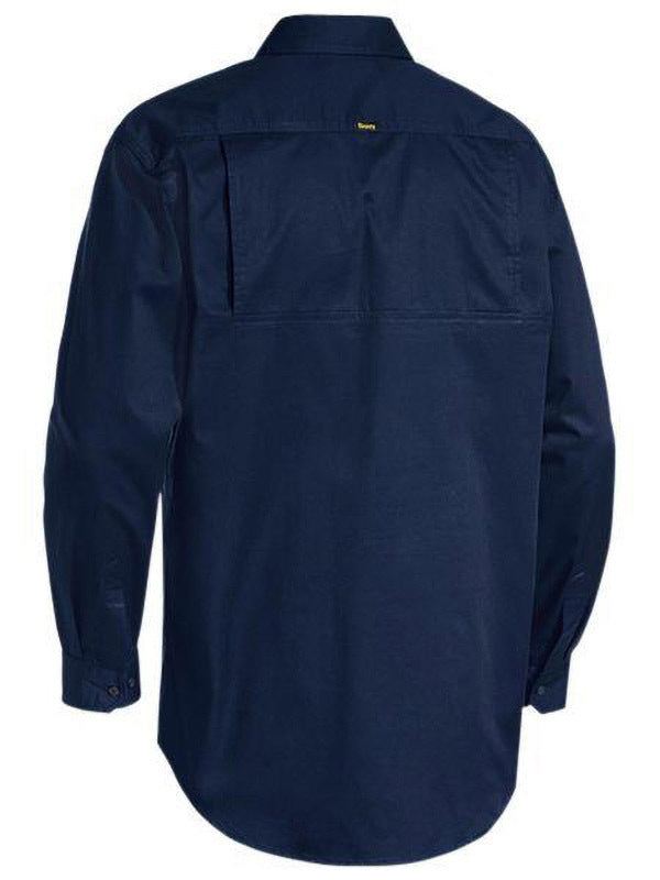 Bisley Closed Front Cool Lightweight Drill Shirt