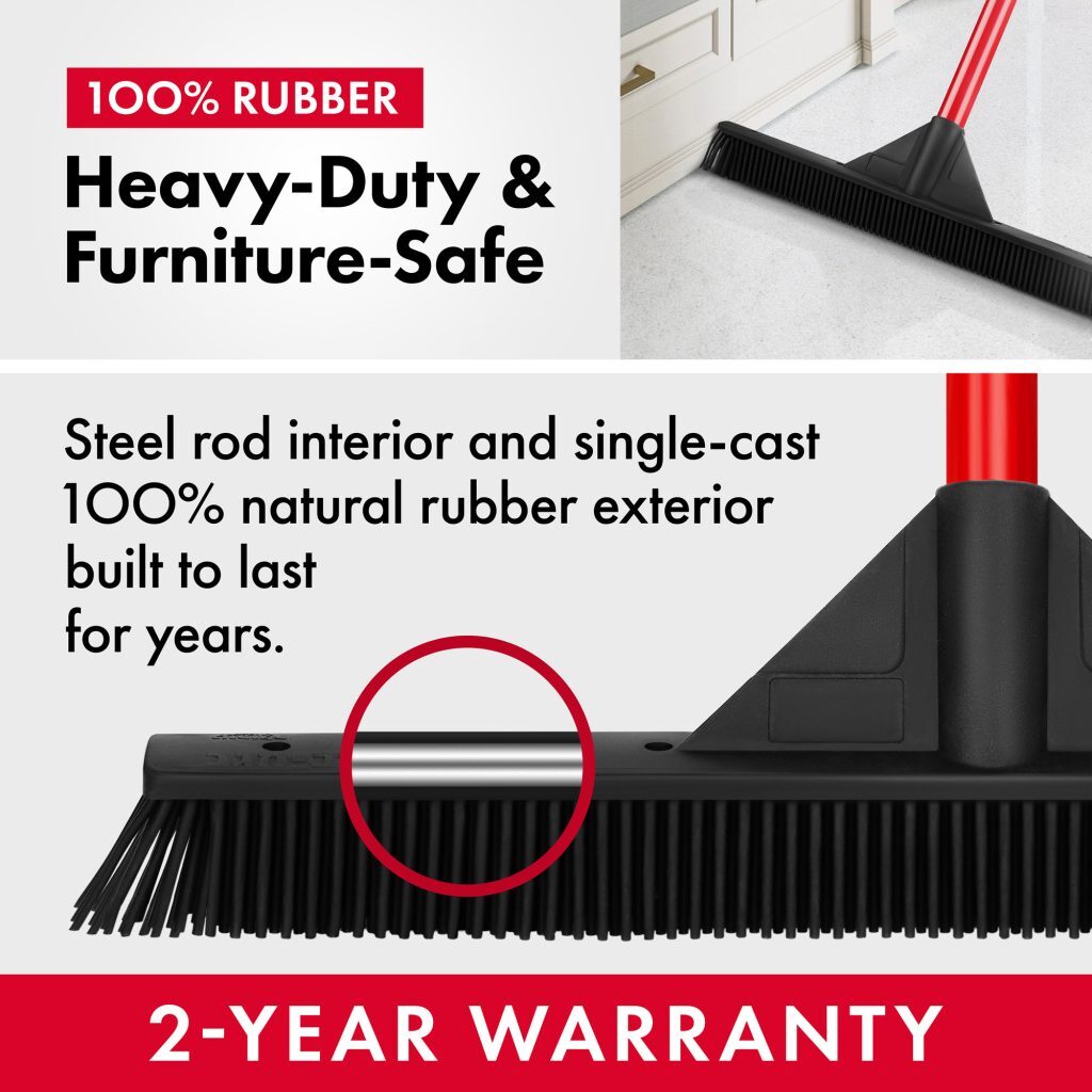 Tyroler BrightTools Dust Blade Rubber Broom