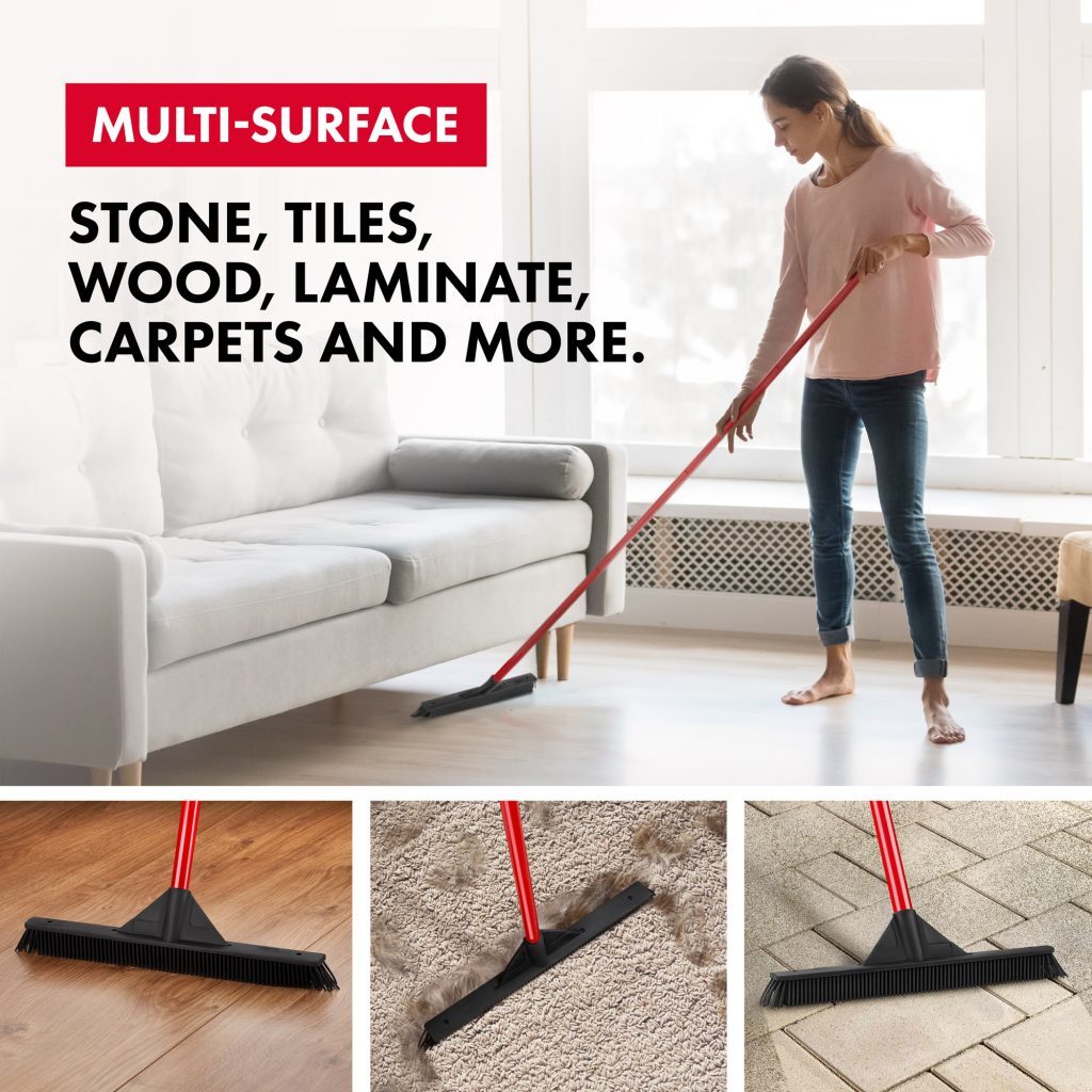 Tyroler BrightTools Dust Blade Rubber Broom