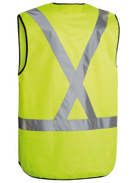 Bisley Taped X Back Hi Vis Vest