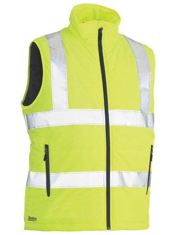 Bisley Taped Hi Vis Puffer Vest