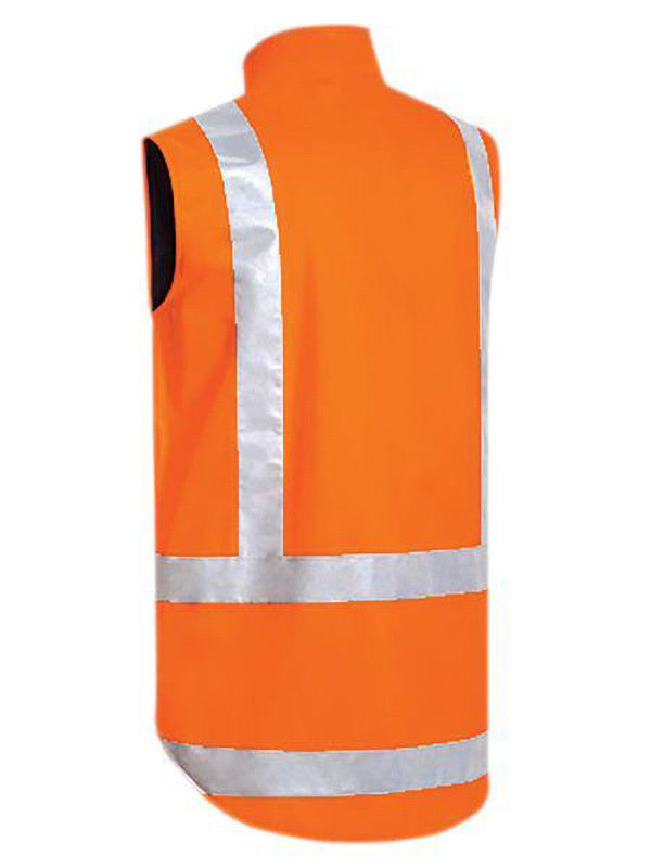 Bisley Taped TTMC Hi Vis Lined Vest
