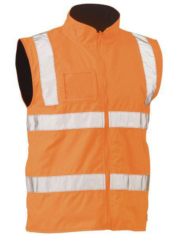 Bisley Taped Hi Vis Rail Wet Weather Vest