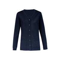 Biz Care Womens Button Front Cardigan