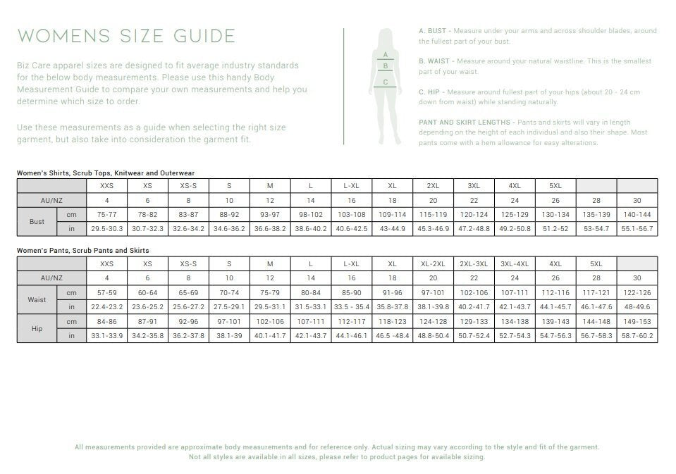 Biz Care Womens Button Front Cardigan