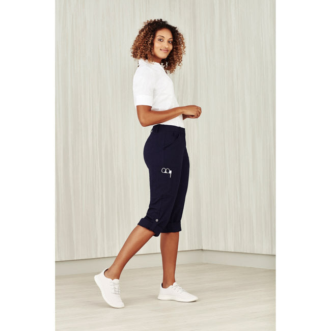 Biz Care Womens Comfort Waist Cargo Pants