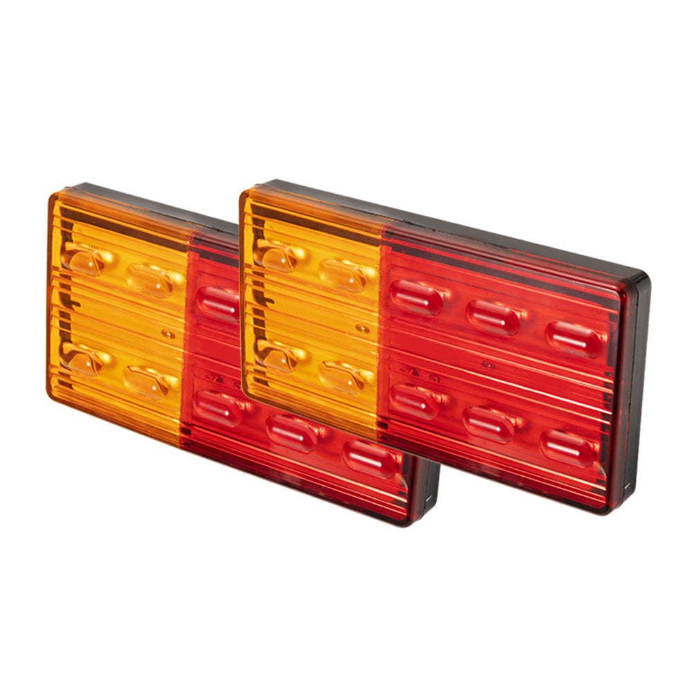 Lightfox Pair LED Trailer Tail Lights