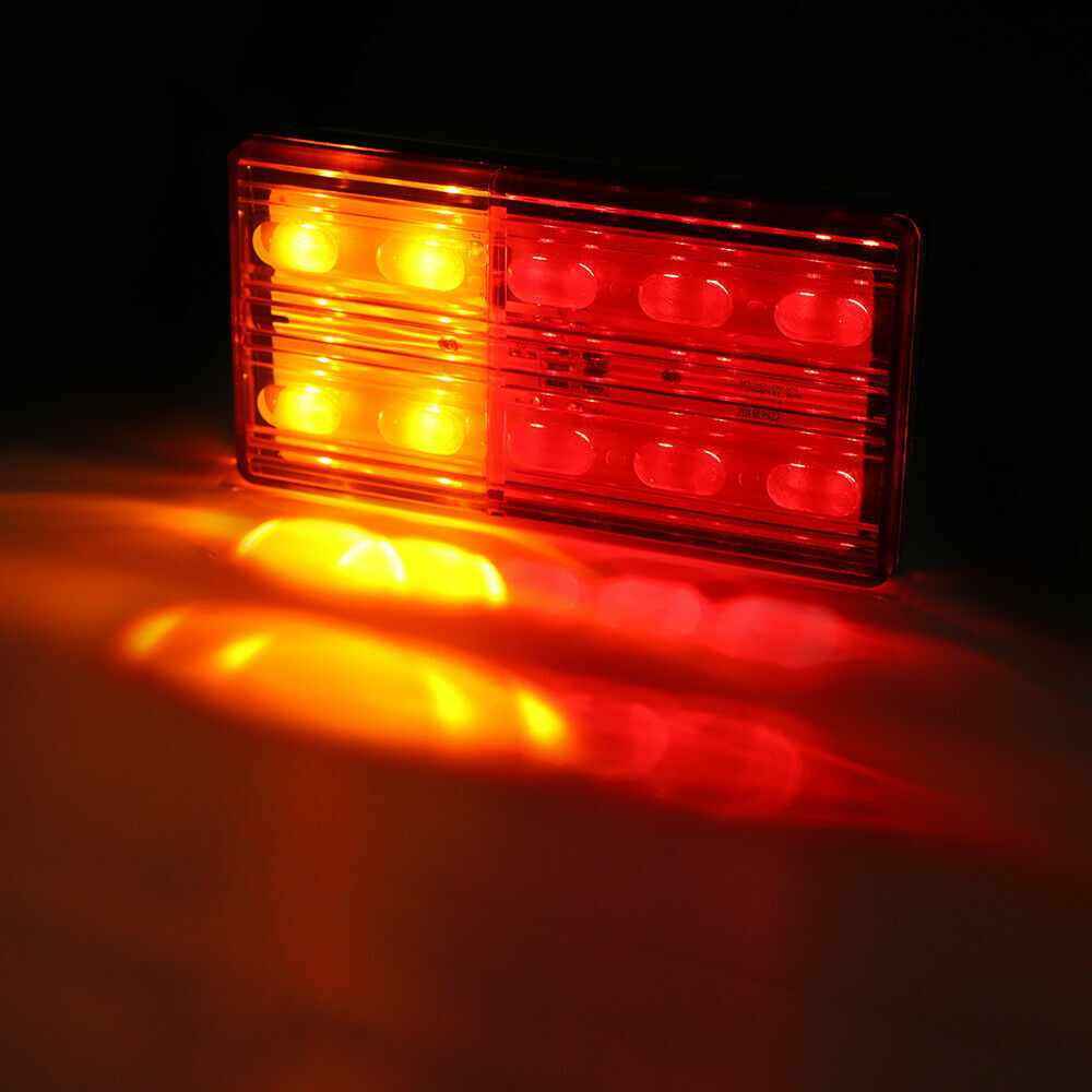 Lightfox Pair LED Trailer Tail Lights