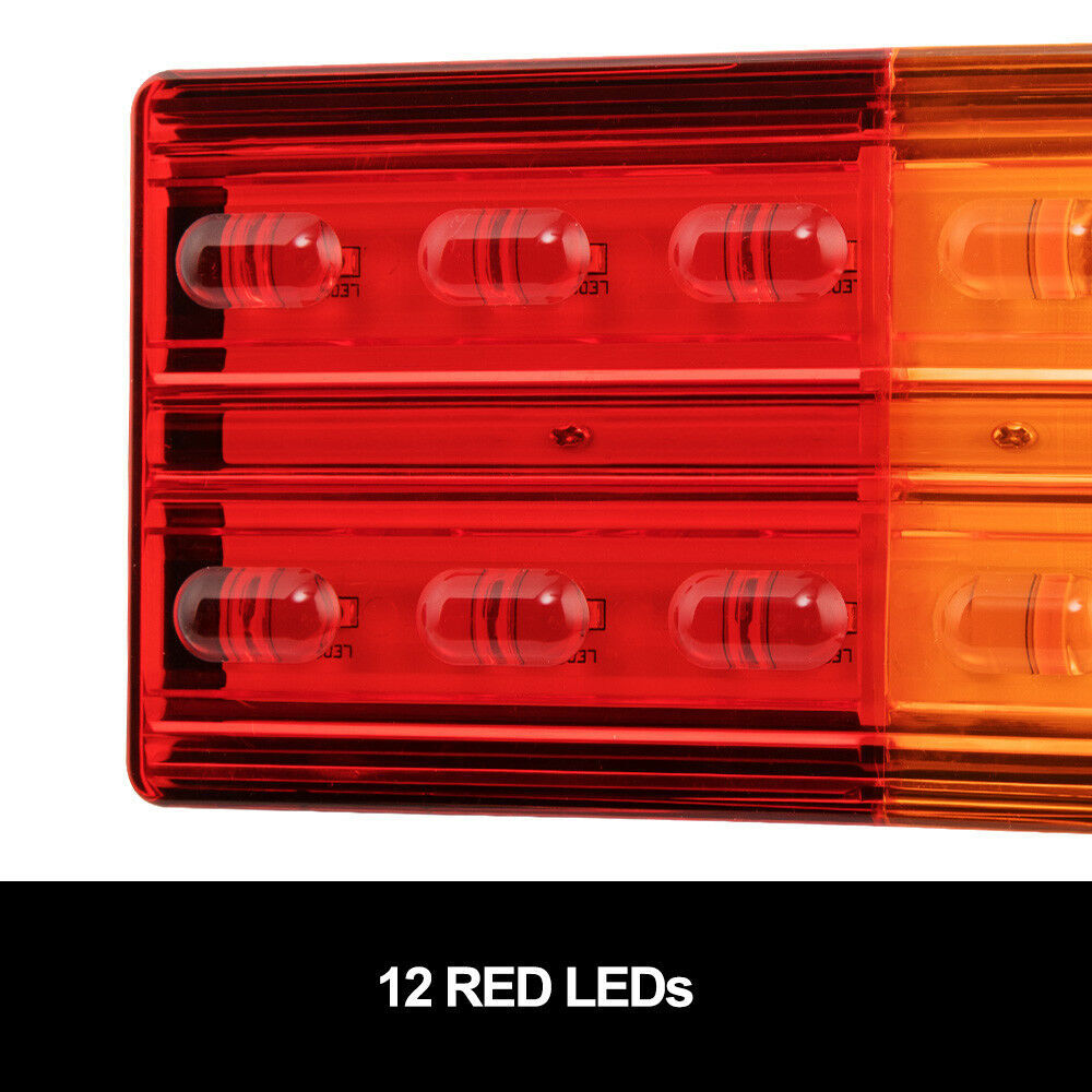 Lightfox Pair LED Trailer Tail Lights